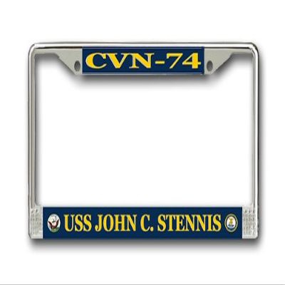 MilitaryBest USS John C. Stennis CVN-74 License Plate Frame