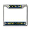 MilitaryBest USS John C. Stennis CVN-74 License Plate Frame view 1