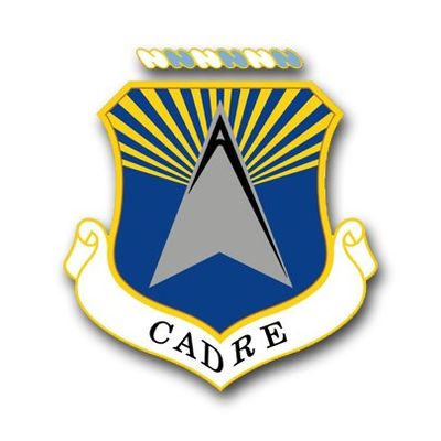 US Air Force Cadre Decal Sticker 3.8"