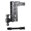 GEN-Y Hitch GH-625 Class V 2.5" Receiver 12" Drop Hitch 21K Towing w/ Black 5/8" Key Receiver Lock Bundle view 1