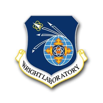 US Air Force Wright Laboratory Decal Sticker 3.8"