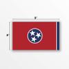 2-Pack Tennessee State Flag Decal Stickers | Official State Flag of Tennessee Stickers | 5-Inches by 3-Inches | Premium Quality Vinyl | PD348 view 2