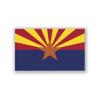 2-Pack Arizona State Flag Decal Sticker | 5-Inches by 3-Inches | Premium Quality Vinyl | PD309 view 1