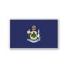 2-Pack Maine State Flag Decal Stickers | Official Flag of Maine Stickers | 5-Inches by 3-Inches | Premium Quality Vinyl | PD325 view 1