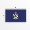 2-Pack Maine State Flag Decal Stickers | Official Flag of Maine Stickers | 5-Inches by 3-Inches | Premium Quality Vinyl | PD325 view 2