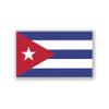 TUKIMA 2-Pack Cuba Flag Decal | 5x5 Inches | Premium Vinyl | PD413 view 1