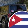 TUKIMA 2-Pack Cuba Flag Decal | 5x5 Inches | Premium Vinyl | PD413 view 4