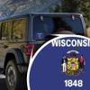 2-Pack Wisconsin State Flag Decal Sticker | 5-Inches by 3-Inches | Premium Quality Vinyl | PD355 view 3