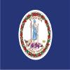 DHDM 2-Pack Virginia State Flag Decal Sticker | 5-Inches By 3-Inches | Premium Quality Vinyl | PD352 view 1
