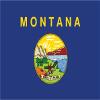 2-Pack Montana State Flag Decal Sticker | 5-Inches by 3-Inches | Premium Quality Vinyl | PD332 view 1