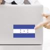2-Pack Honduras Flag Decal Stickers | Official Flag of Honduras Stickers | 5-Inches by 3-Inches | Premium Quality Vinyl | PD443 view 4