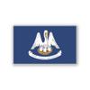2-Pack Louisiana State Flag Decal Stickers | Official Flag of Louisiana Stickers | 5-Inches by 3-Inches | Premium Quality Vinyl | PD324 view 1