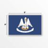 2-Pack Louisiana State Flag Decal Stickers | Official Flag of Louisiana Stickers | 5-Inches by 3-Inches | Premium Quality Vinyl | PD324 view 2