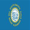2-Pack South Dakota State Flag Decal Sticker | 5-Inches by 3-Inches | Premium Quality Vinyl | PD347 view 1