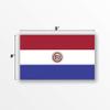 2-Pack Paraguay Flag Decal Sticker | 5-Inches by 3-Inches | Premium Quality Vinyl | PD508 view 2