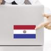 2-Pack Paraguay Flag Decal Sticker | 5-Inches by 3-Inches | Premium Quality Vinyl | PD508 view 4