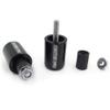 NBX- BLACK Bar End Slider Kit Rubber for Compatible with Kawasaki 2006-07 Ninja ZX-10R ZX10R view 3