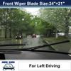 X AUTOHAUX Front Windshield Wiper Blades for Volkswagen for VW Tiguan 2009-2016 - 24inch 21inch view 2
