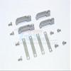 Aluminum Door Handle For TRX-4 Trail Defender Crawler - 16Pc Set Gray Silver view 1