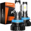 SEALIGHT H11 H16 H8 LED Fog Light Bulbs or DRL, 14000 Lumens 6500K Cool White, 600% Brighterness, CSP LED Chips H8 H11 Fog Lights, Side Marker & Cornering & Combos, Pack of 2 view 1