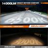 SEALIGHT H11 H16 H8 LED Fog Light Bulbs or DRL, 14000 Lumens 6500K Cool White, 600% Brighterness, CSP LED Chips H8 H11 Fog Lights, Side Marker & Cornering & Combos, Pack of 2 view 2