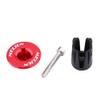 2pcs Handlebar Plugs, Handlebar End Covers 22-24mm (Red) Bar End Plugs Handlebar End Plugs Aluminum Bar End Plugs view 4