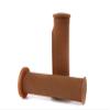 Domino Racing Daytona Grips for Vintage and Cafe Motorcycles - Natural Rubber view 1