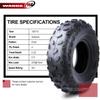WANDA Set 2 ATV tires 19x7-8 compatible Kawasaki KSF80A/KFX80 Arctic Cat 90 view 3