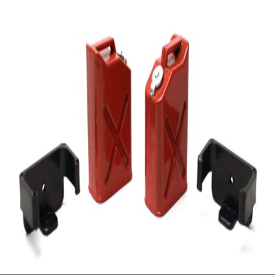 Racers Edge 3404 1/10 Scaler Plastic Gasoline Jugs (2) - Red