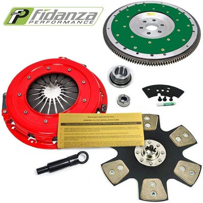 EFT STAGE 3 CLUTCH KIT+FIDANZA FLYWHEEL FOR 86-95 FORD MUSTANG GT LX COBRA SVT 5.0L