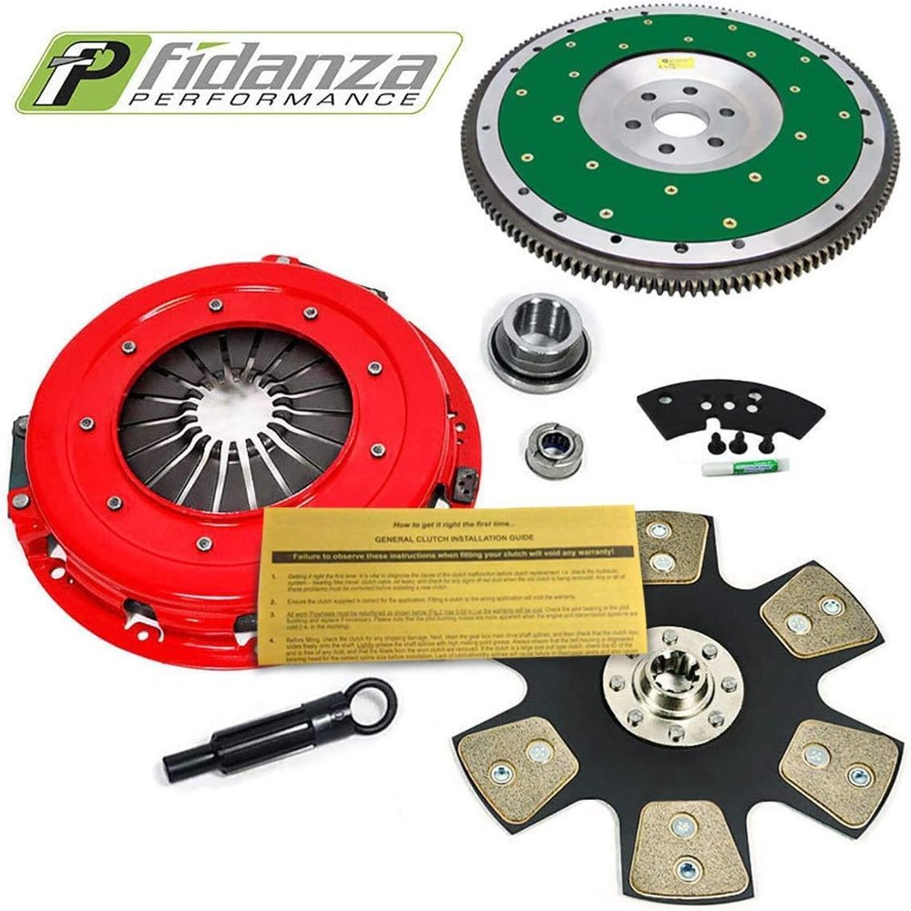 EFT STAGE 3 CLUTCH KIT+FIDANZA FLYWHEEL FOR 86-95 FORD MUSTANG GT LX COBRA SVT 5.0L