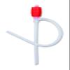 Groz Siphon Hand Pump for 5 Gallon Pails, 2 GPM Polyethylene Transfer Pump for Water, Soap, Detergent, Wax & Antifreeze, 1-1/2" Bung, 15-1/4" Suction Tube, 22" Discharge Hose (44400) view 1