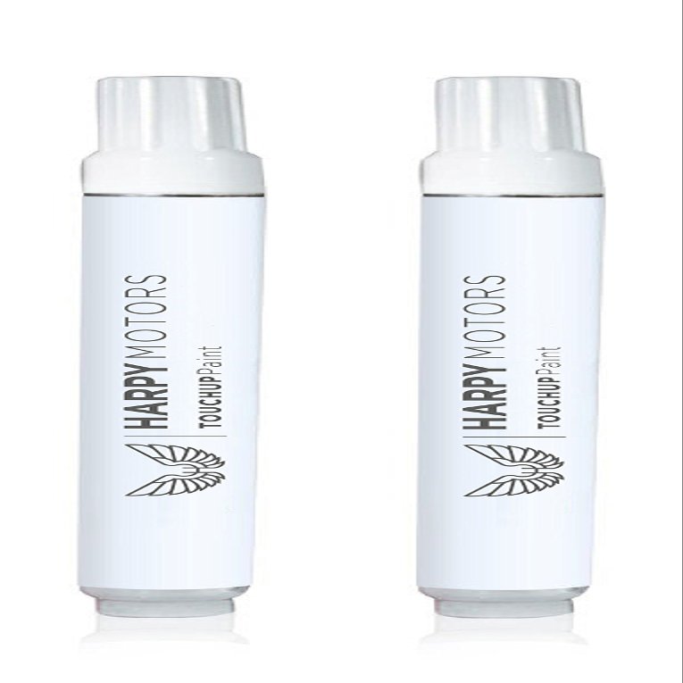 Harpy Motors Touch up Paint Pen & Clearcoat Compatible with 1972-2004 Mercedes-Benz CL Class 1623 HELLELFENBEIN -Color Match Guaranteed