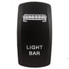 K4 Engraved Light BAR Contura Switch Actuator for II, III, V Switch Bodies view 1