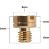 Mikuni N100.604 Series Main Jet 107.5 (No CA) for Yamaha TTR125LE 2003-2009 view 3