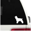 Cocker Spaniel Dog Shape - Vinyl Decal - Car Phone Helmet - Select Size view 1