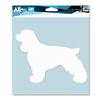 Cocker Spaniel Dog Shape - Vinyl Decal - Car Phone Helmet - Select Size view 2
