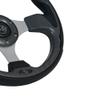 GTW Ultimate Golf CART Carbon Fiber Steering Wheel W/Choice of Black OR Chrome Adapter for Club CAR DS (1982 & UP) (Black) view 3