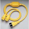 AMRM-RY504-2-30 * Marinco Reverse 2-30A to 50A"Y" Adapter view 1