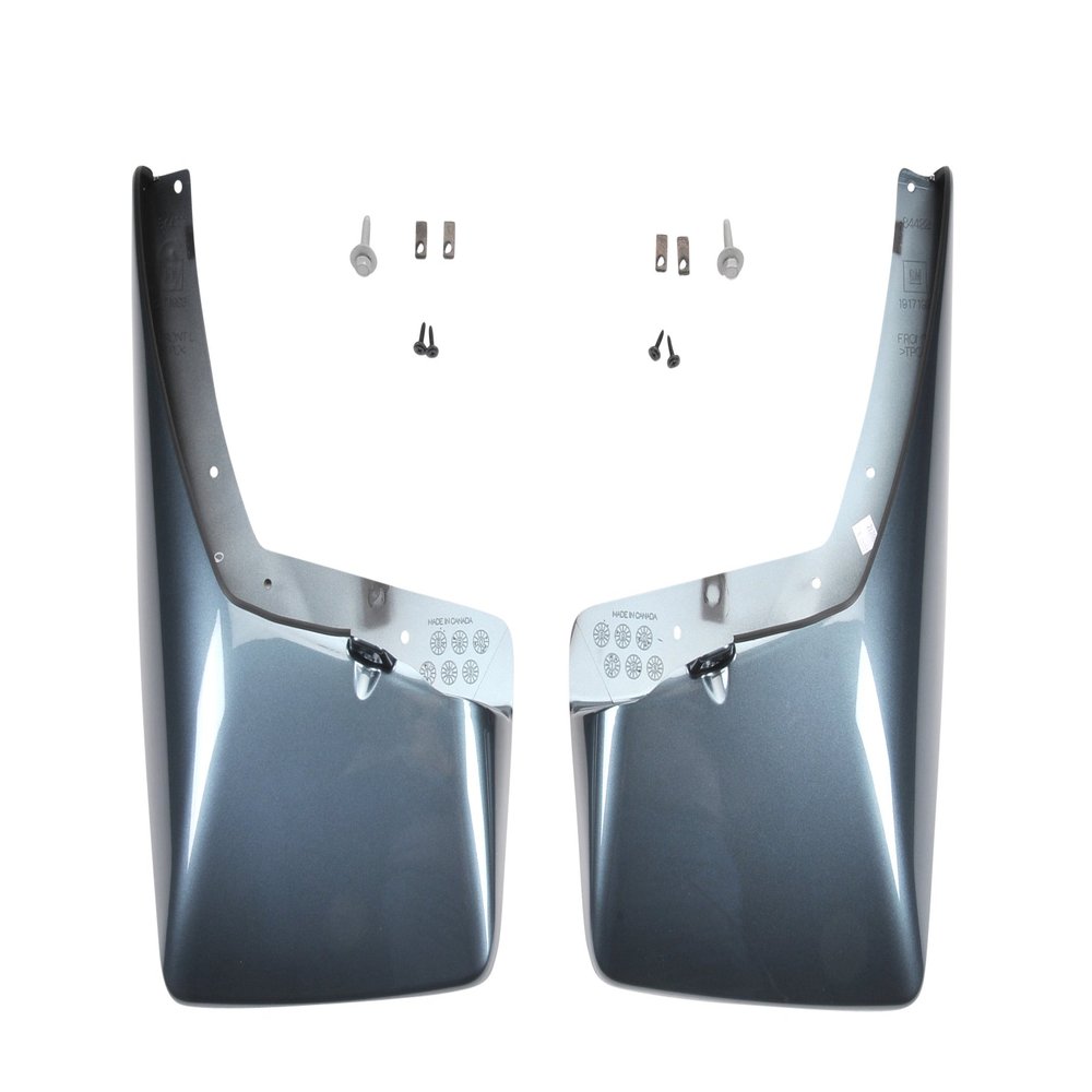 GM Accessories 19170468 Front Molded Splash Guards in Stealth Gray