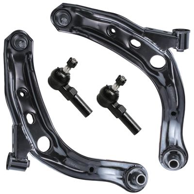 Detroit Axle - 4pc Front End Control Arms Kit for 00-06 Mazda MPV, 2 Lower