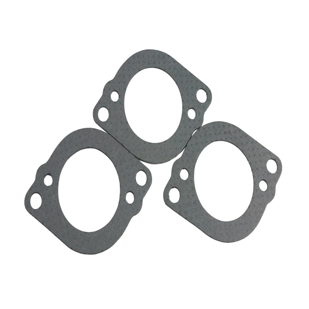 JetSki Plus Set of 3 Carb Carburetor Base Gasket (for Yamaha/Fits 800 & 1200 Power Valve Motors)