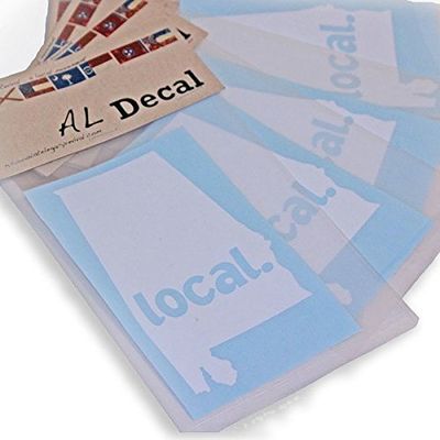 Alabama Local Decal 5" X 4"