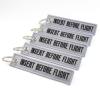 Rotary13B1 Insert Before Flight Keychains - Gray/Black - 5pcs (BF848) view 3