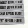 Rotary13B1 Insert Before Flight Keychains - Gray/Black - 5pcs (BF848) view 4