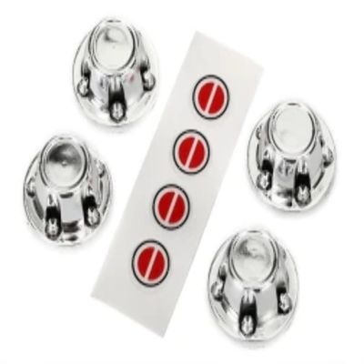 Traxxas 8176 Center Caps, Chrome