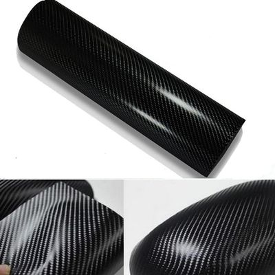 DIYAH 4D Black Carbon Fiber Vinyl Wrap Sticker with Air Release Bubble Free Anti-Wrinkle (12" x 60" / 1FT x 5FT)