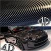 DIYAH 4D Black Carbon Fiber Vinyl Wrap Sticker with Air Release Bubble Free Anti-Wrinkle (12" x 60" / 1FT x 5FT) view 2