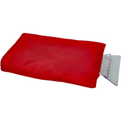 Bullet Colt Ice Scraper With Glove (10.2 x 6.3 x 0.8 inches) (Red)