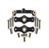 GPM For Tamiya TT-01 / TT-01D Upgrade Parts Aluminum Steering Assembly With Bearings - 1 Set Black view 1